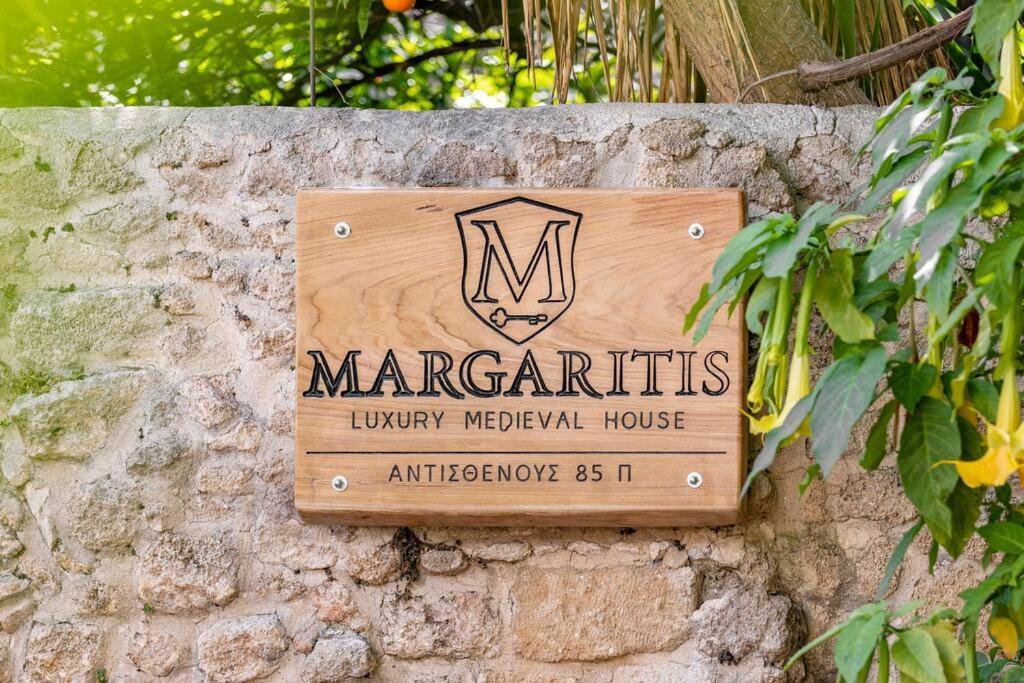 Margaritis Luxury Medieval House Rhodes City Kültér fotó